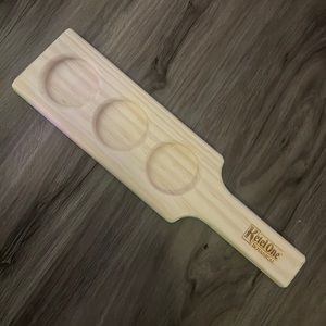 NEW Ketel One Botanical Vodka Spirit Wooden Flight Board Tray - Light Wood